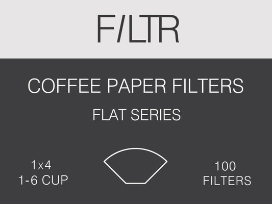 100 Coffee Dripper Filter papers (wedge) (1x4)