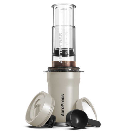 AeroPress Go Plus Travel Coffee Press - Cream