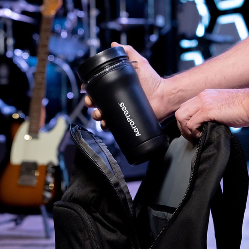 AeroPress Go Plus Travel Coffee Press Black AeroPress Go Plus Travel Coffee Press Black