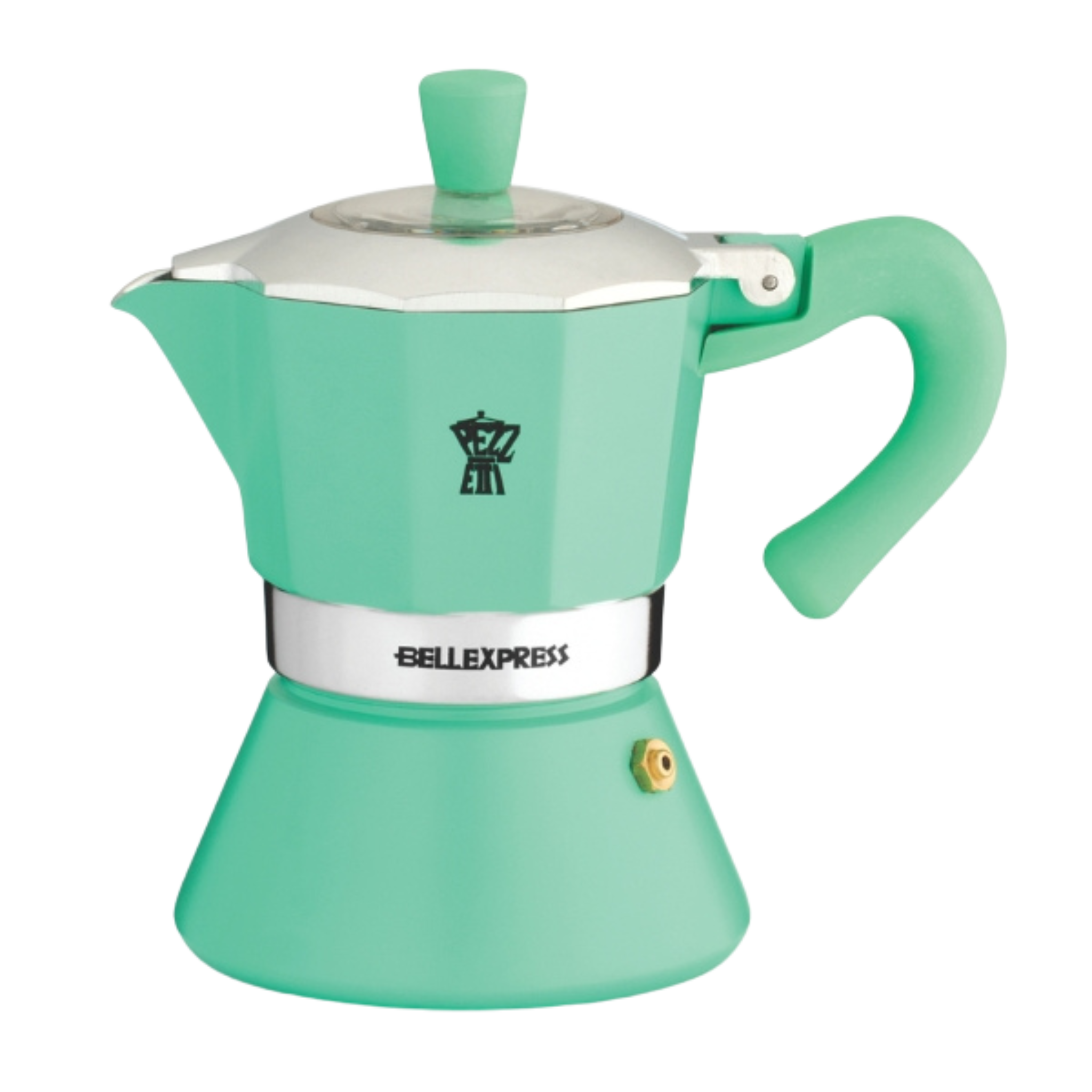 Pezzetti Belle Express Stove Top Coffee Maker - Green Pezzetti Belle Express Stove Top Coffee Maker - Green