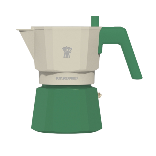 Pezzetti Future Express Stove Top Coffee Maker - Green