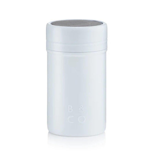 Barista & Co Core Cocoa Shaker - White