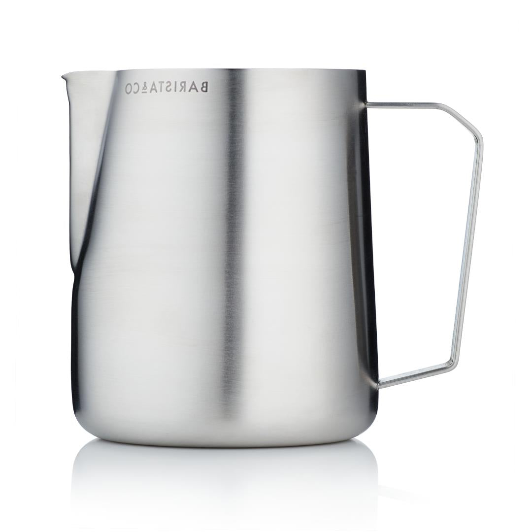 Barista & Co 620ml Pro Pitcher - Brushed Steel Barista & Co 620ml Pro Pitcher - Brushed Steel