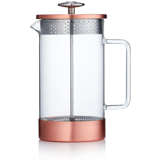 Barista & Co 8 Cups/3 Mugs Core Coffee Press - Copper