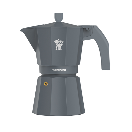 Pezzetti Ital Express Stove Top Coffee Maker - Grey