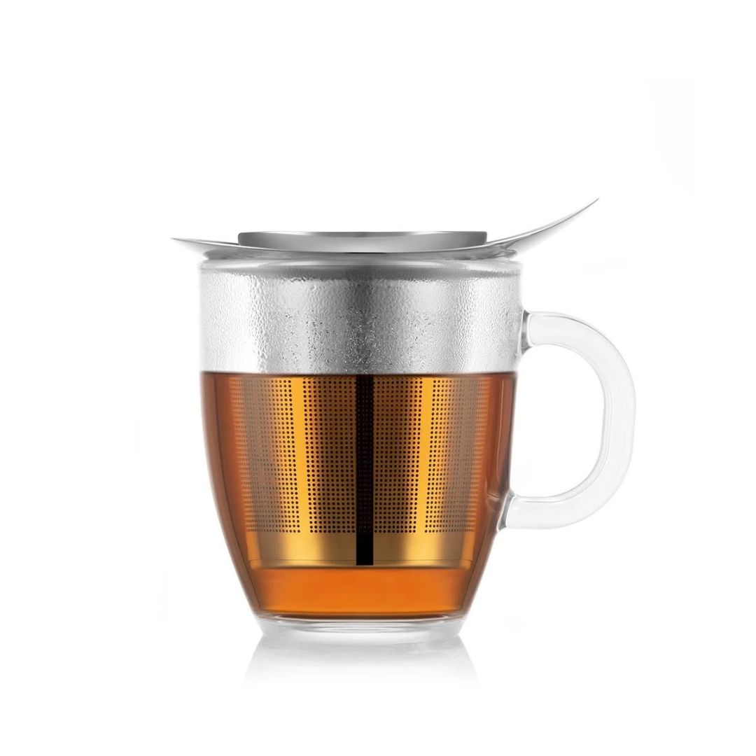 Yo-Yo Set Mug+Tea Strainer 350ml -Chrome Main image