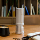 Grinders-Millab E01 Rechargeable Coffee Grinder - Matt Black-Armchair Barista