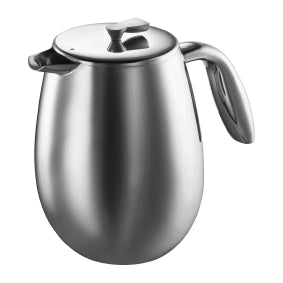 Bodum Columbia French Press Coffee Maker, Double Wall, 12 Cup, 1.5L