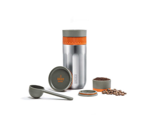 Espresso Machines - Pipamoka Portable Coffee Maker and Flask - Armchair Barista