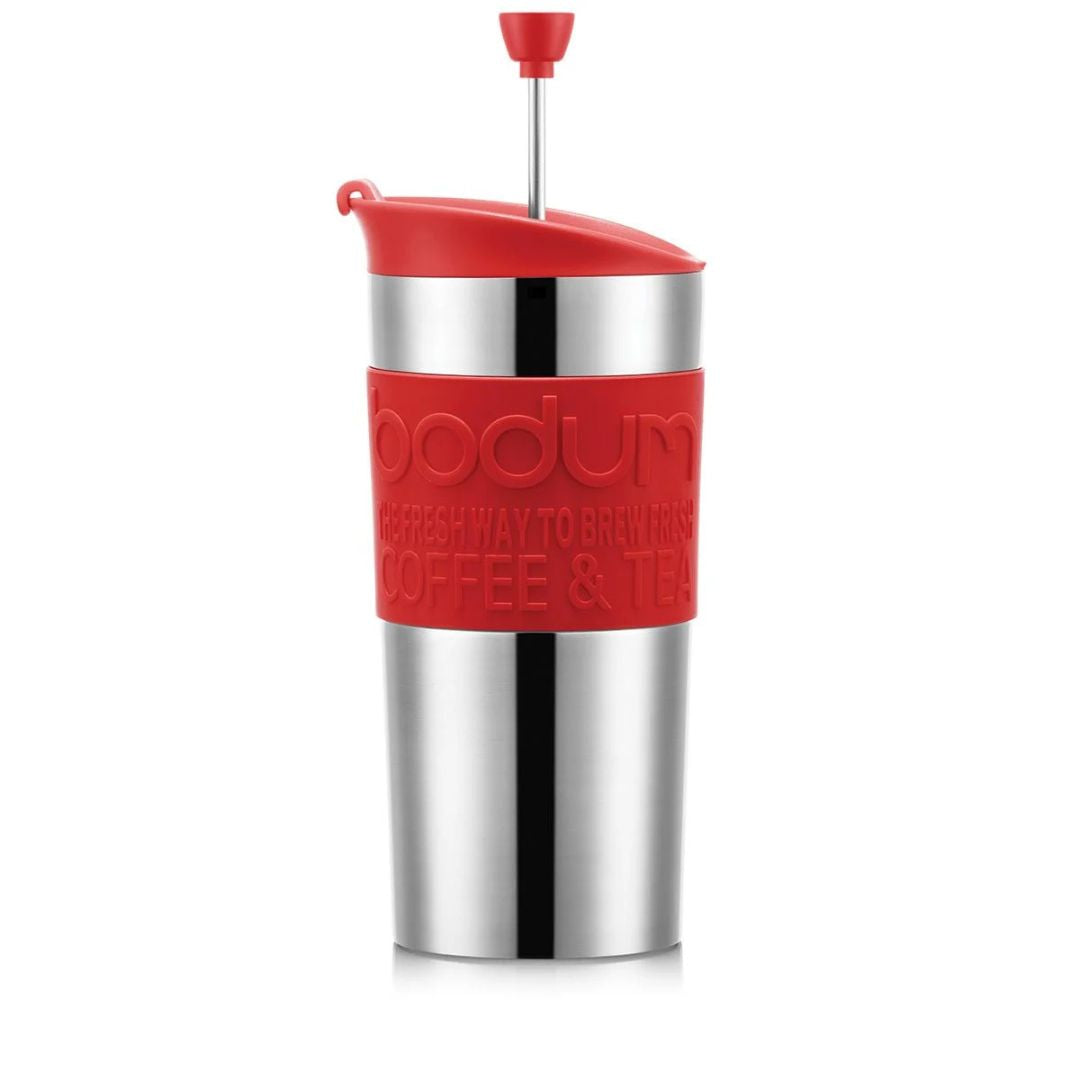 Travel Press Coffee Maker 350ml - Red Main image