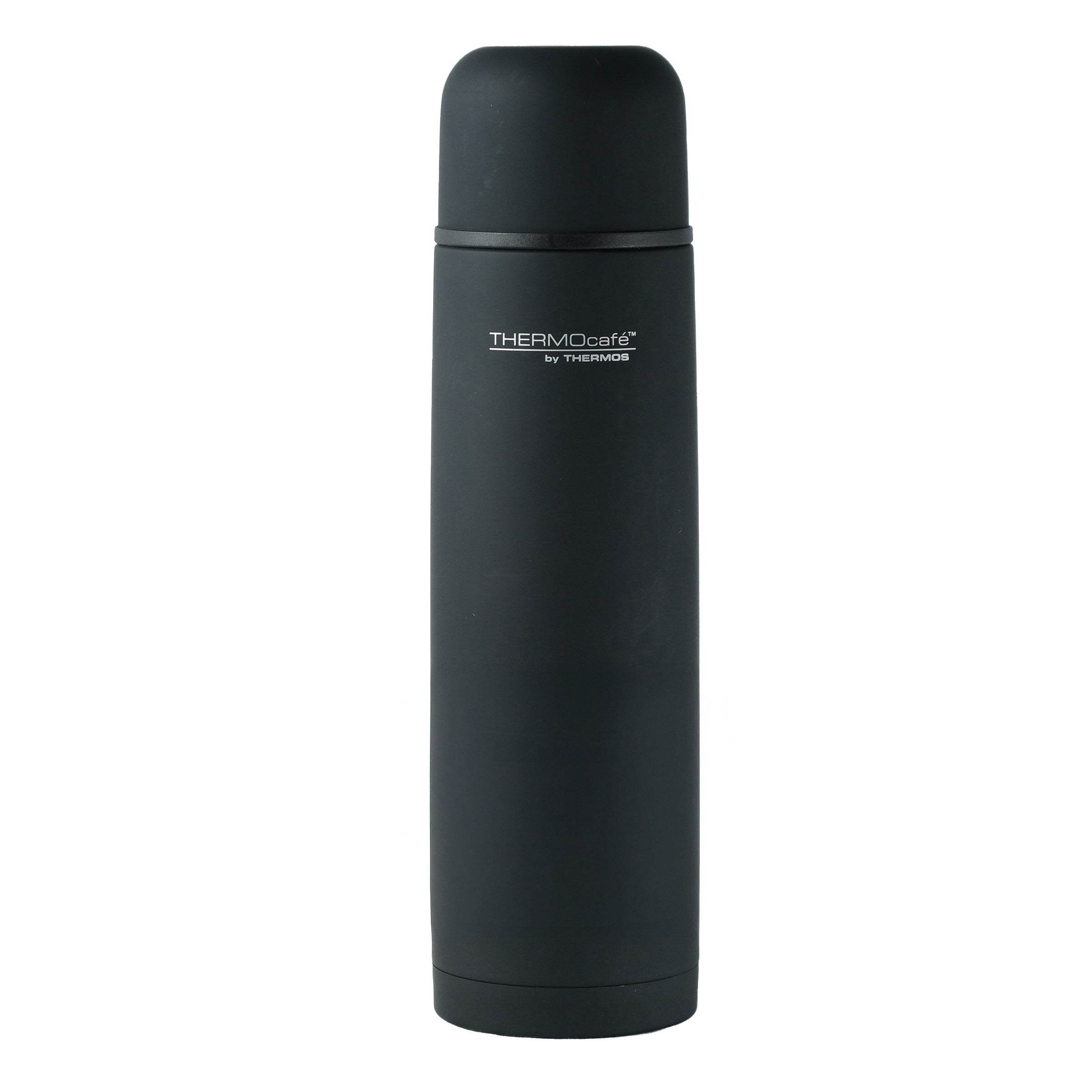 ThermoCafé Everyday Flask 1L Black Rubber