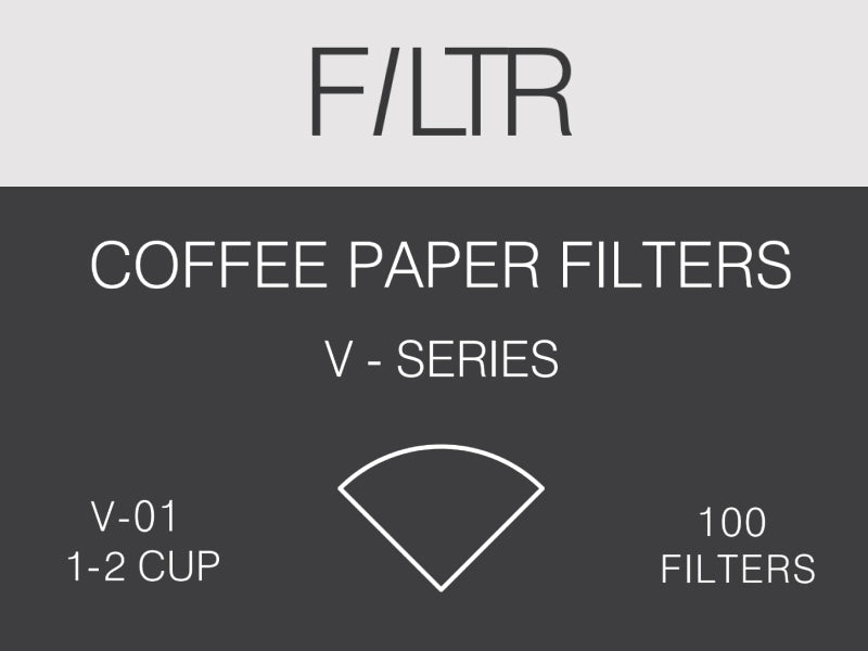 100 Pour Over Filter Papers for V60 (V01) 1-2 cup Main image