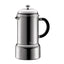 Chambord Espresso Maker 6 cup Stainless Steel - Chrome