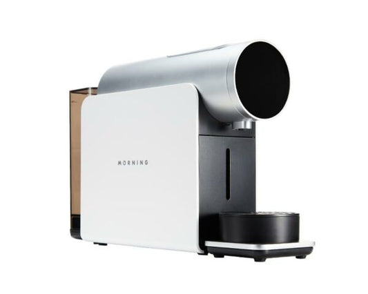 Espresso Machines - Morning Smart Pro Capsule Machine White - Armchair Barista