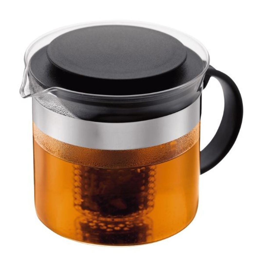 Bodum Bistro Nouveau Tea Pot 1 litre - Black Main image