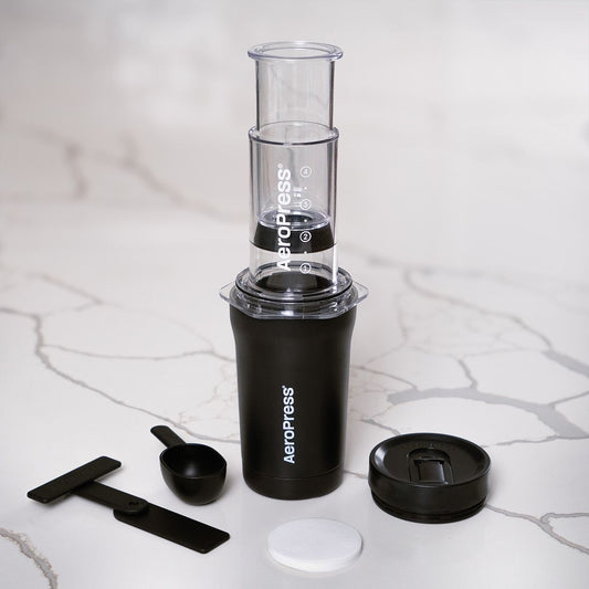 AeroPress Go Plus Travel Coffee Press Black