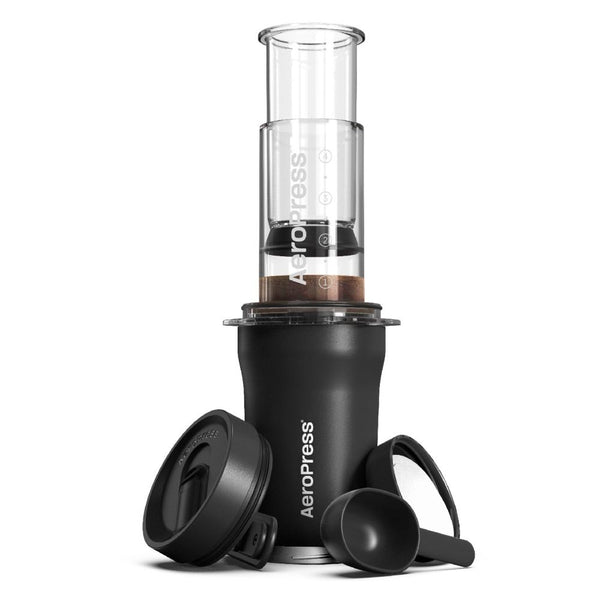 AeroPress Go Plus Travel Coffee Press Black