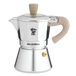 Pezzetti Belle Express Stove Top Coffee Maker - Silver
