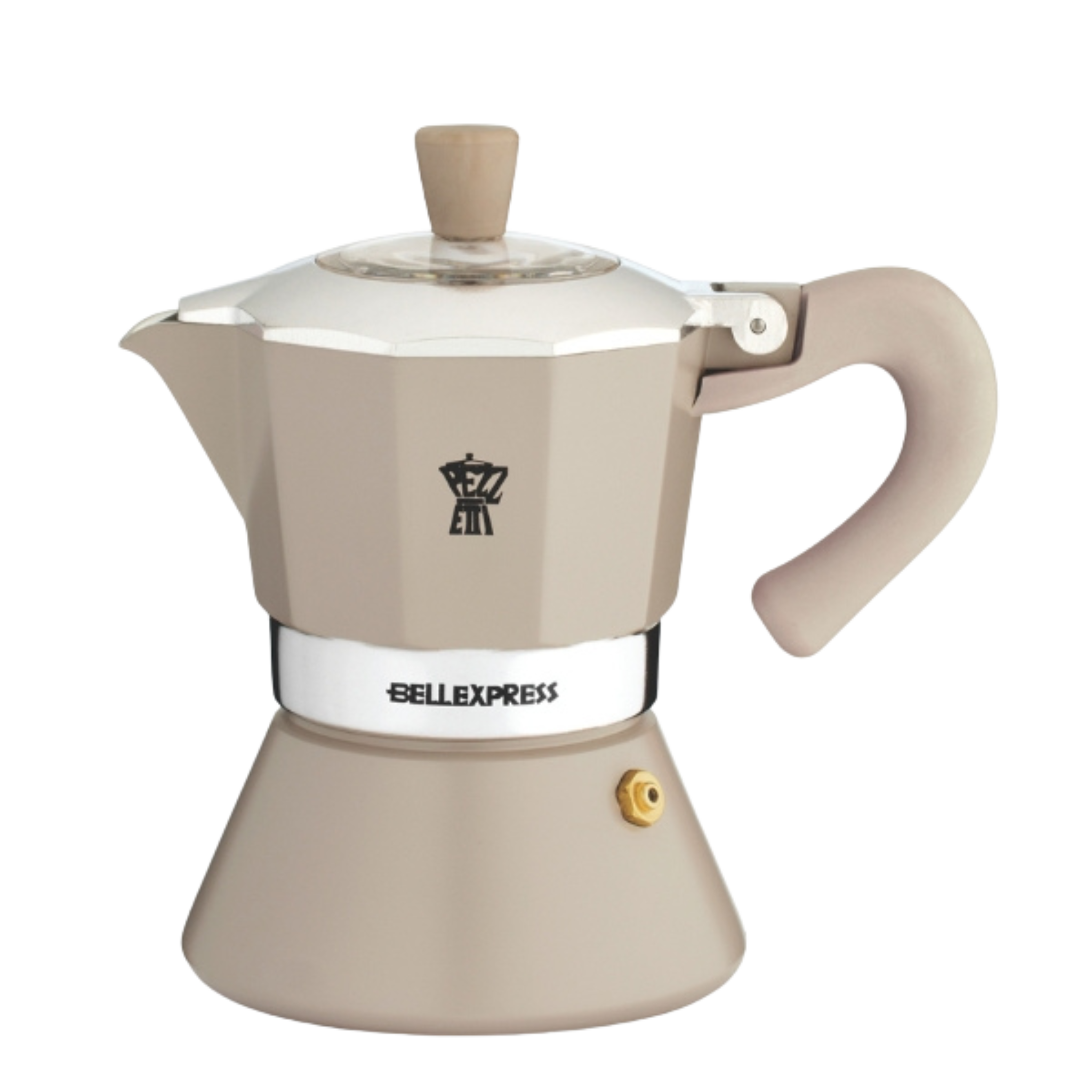Pezzetti Belle Express Stove Top Coffee Maker - Stone