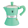 Pezzetti Belle Express Stove Top Coffee Maker - Green