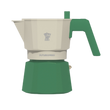 Pezzetti Future Express Stove Top Coffee Maker - Green