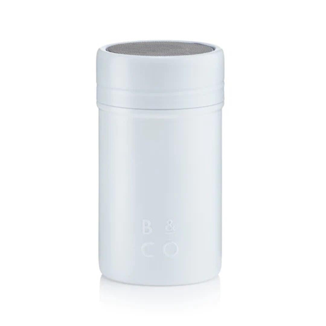 Barista & Co Core Cocoa Shaker - White