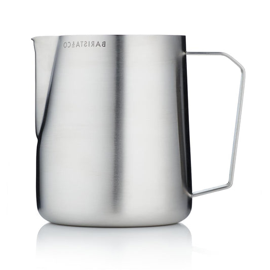 Barista & Co 620ml Pro Pitcher - Brushed Steel