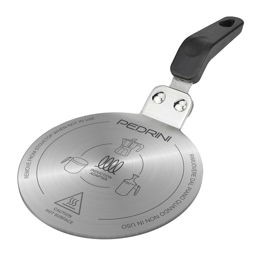 Pedrini Stainless Steel Induction Hob Adapter - 13cm