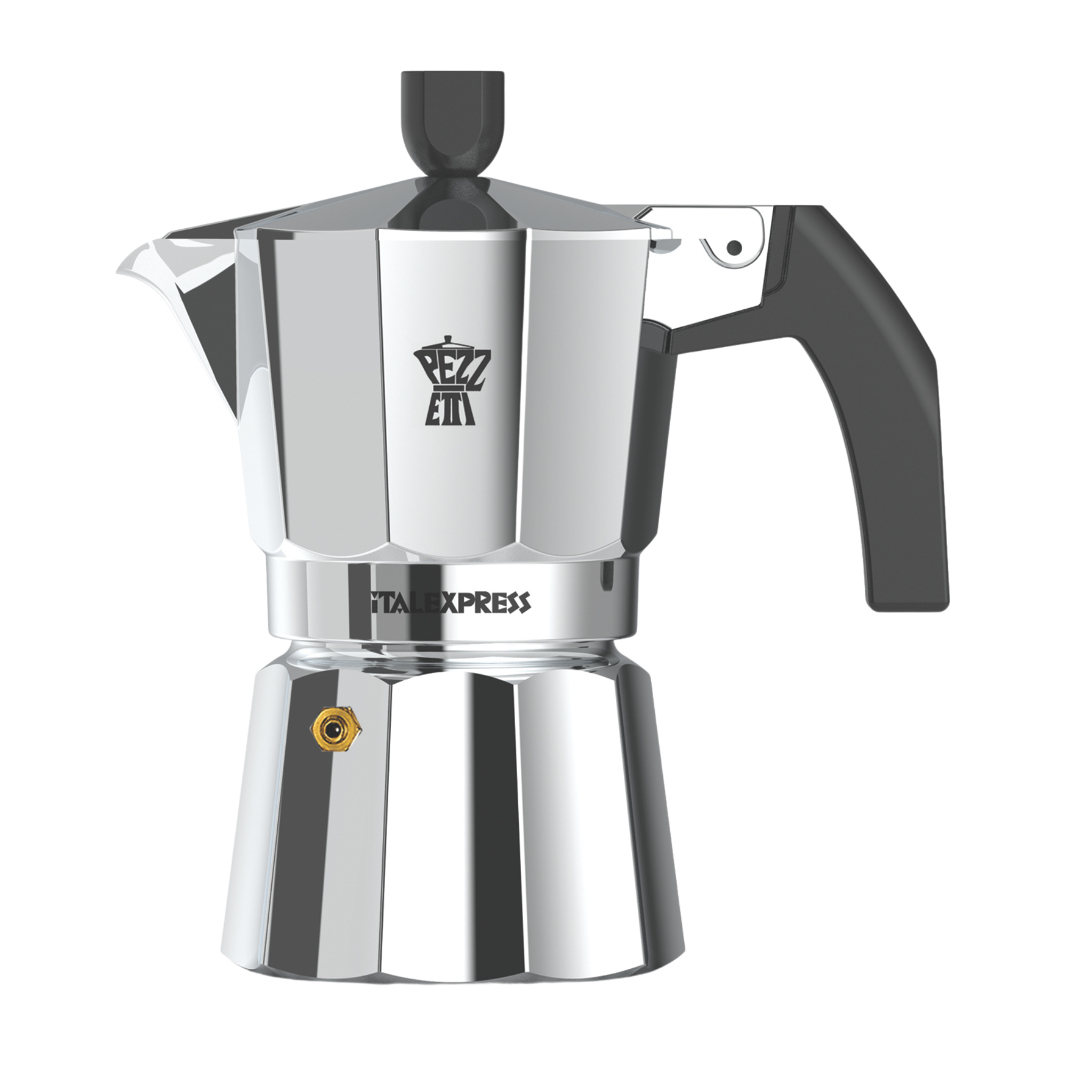 Pezzetti Ital Express Stove Top Coffee Maker - Silver