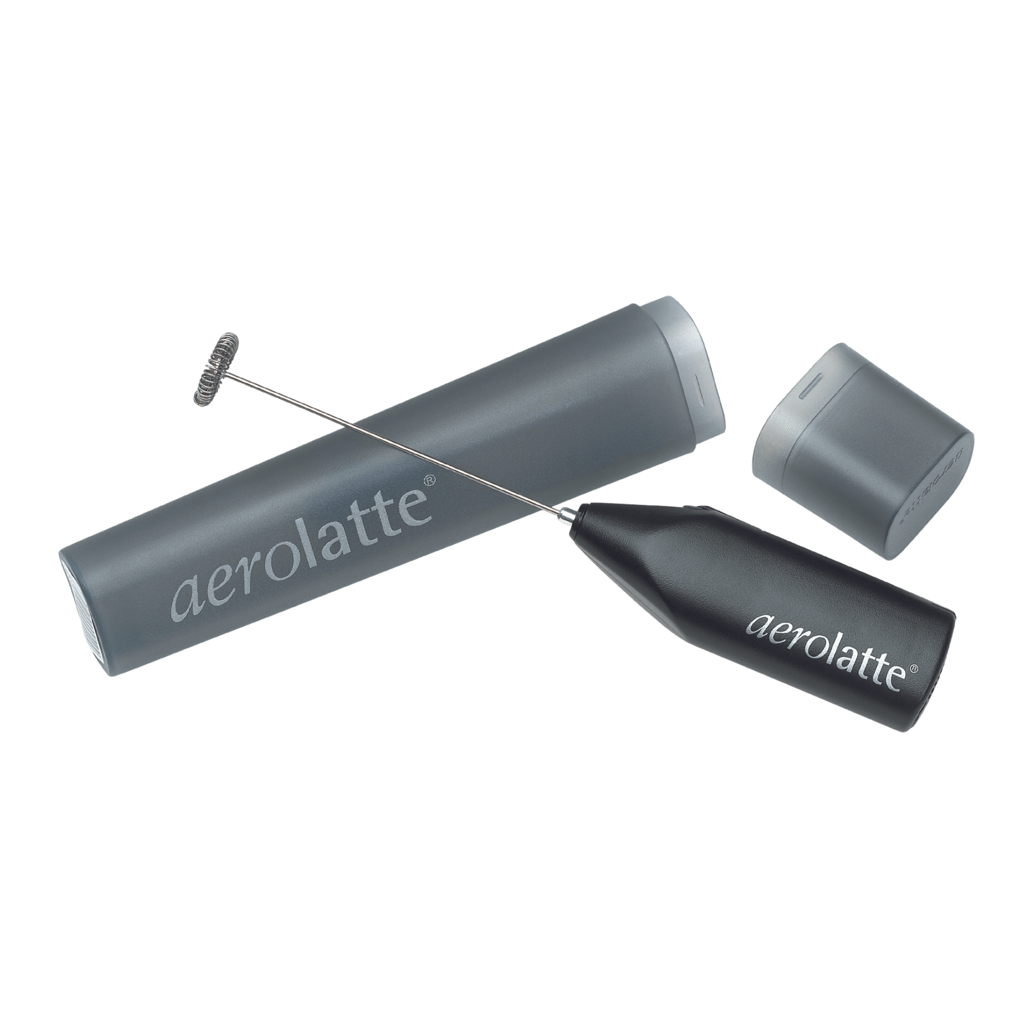 Black Aerolatte Milk Frother with Tube