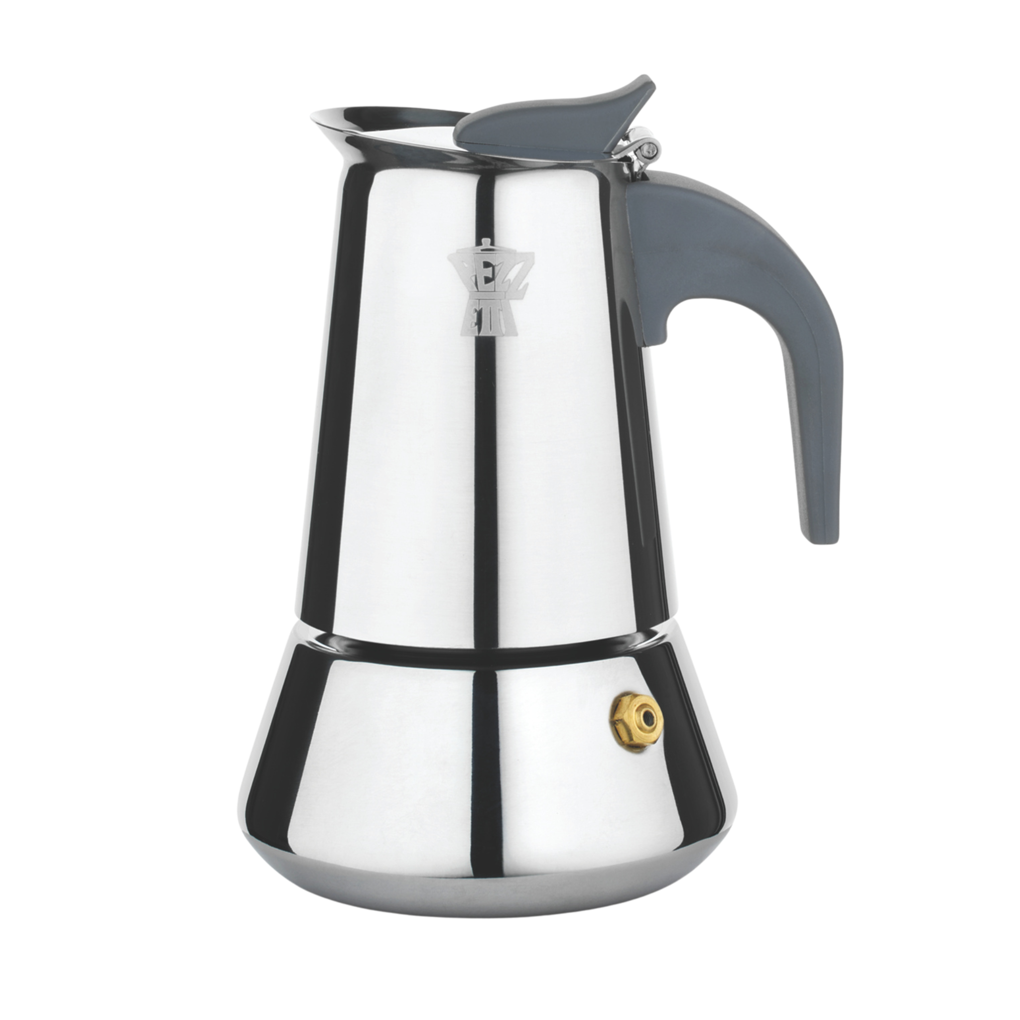 Pezzetti Steel Express Stove Top Coffee Maker - Silver Main image