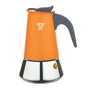 Pezzetti Steel Express Stove Top Coffee Maker - Peach