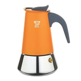 Pezzetti Steel Express Stove Top Coffee Maker - Peach