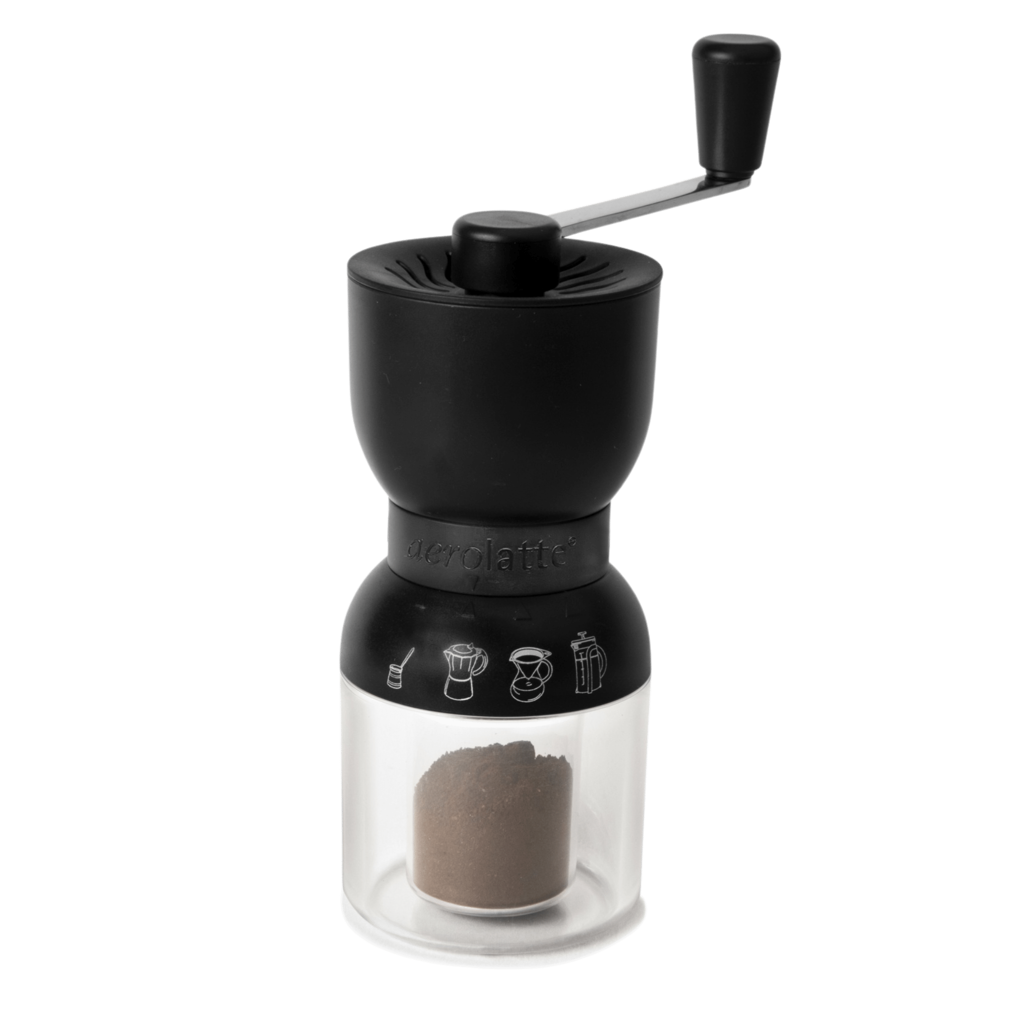 Aerolatte Handheld Ceramic Burr Coffee Grinder