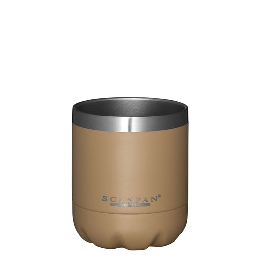 Scanpan TO GO Vacuum Tumbler 250ml Tannin