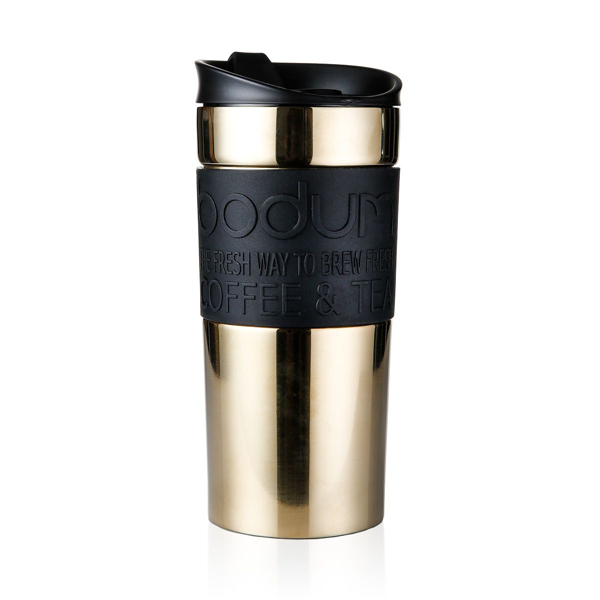 Travel Mug Double Wall 350ml - Gold Main image