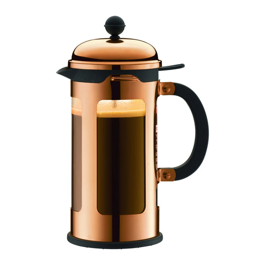 Bodum Chambord French Press Coffee Maker 8 cup, 1L - Copper