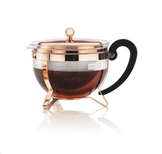 Bodum Chambord Tea Pot 1.3 litre - Copper