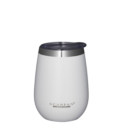 Scanpan TO GO Vacuum Cup with lid Premium 300ml White